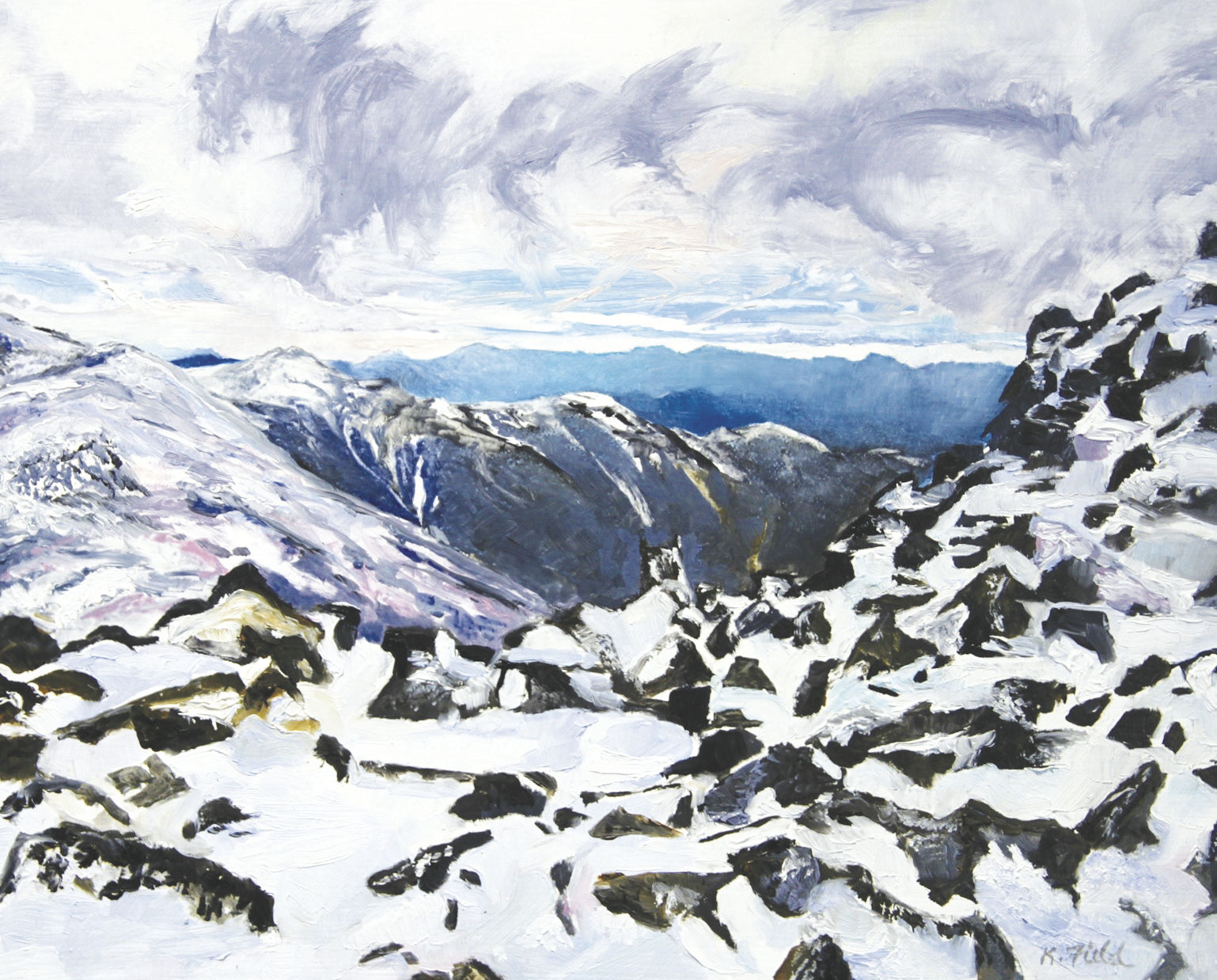 'Walking in the Whites' with Timothy Muskat, Kathryn Field